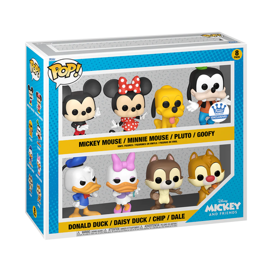 Funko POP! Mickey and Friends 8-Pack Funko Shop Exclusive