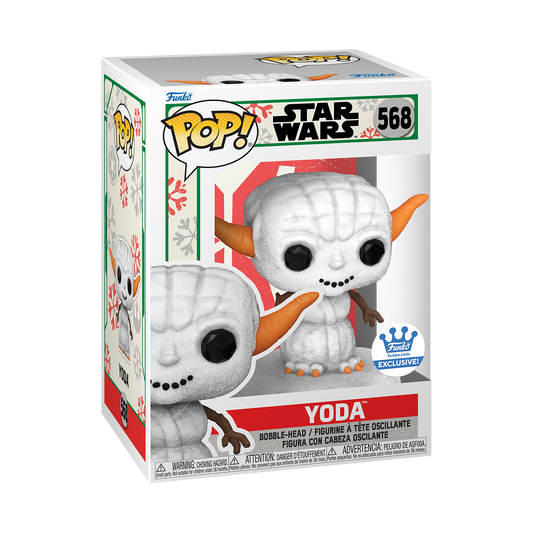 Funko POP! Star Wars Yoda #568 [Snowman] Funko Shop Exclusive