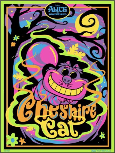 Funko POP! Poster Disney Alice in Wonderland Black Light Cheshire Cat
