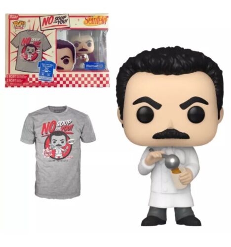 Funko POP! and Tee Seinfeld Yev Kassem with Size 2XL T-Shirt Collectors Box Exclusive