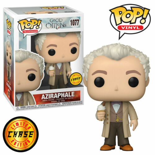 Funko POP! Television Good Omens CHASE Aziraphale #1077 [Ice Cream Cone]
