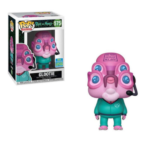 Funko POP! Rick and Morty Glootie Exclusive Shared Sticker Summer Convention 2019 SDCC