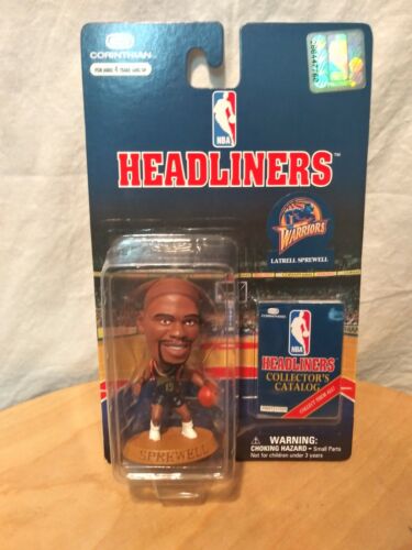 NBA Headliners 1997 Golden State Warriors Latrell Sprewell #15 Action Figure