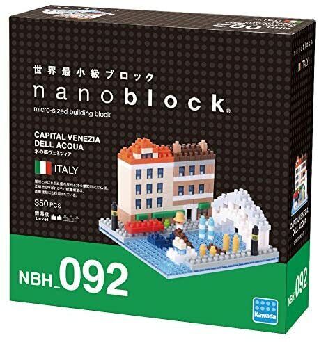 Nanoblock Italy Venice Building Kit