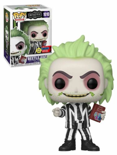 Funko POP! Movies Beetlejuice [Handbook] GITD #1010 NYCC 2020 Limited Edition Exclusive