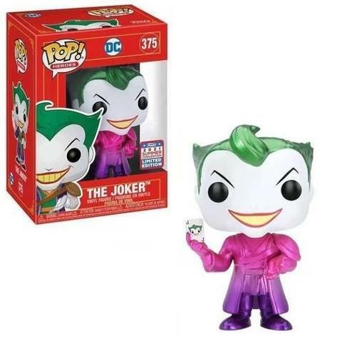 Funko POP! Heroes DC The Joker #404 [Metallic Purple Imperial Palace] Exclusive