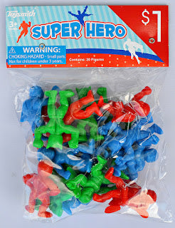 Toysmith 'Super Hero' mini figures