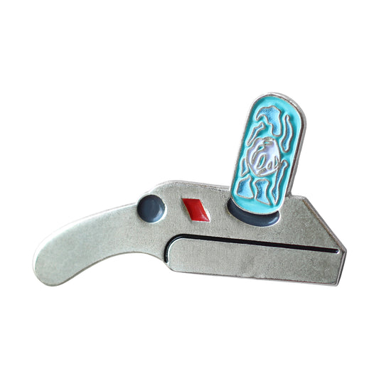 Real Sic Rick & Morty Teleporter Gun Enamel Pin